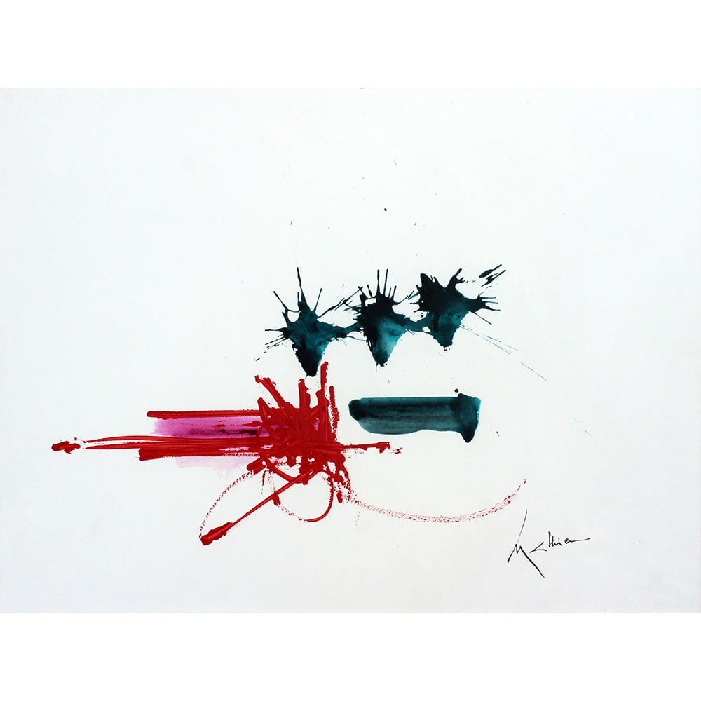 Georges Mathieu Peinture Galerie Perahia
